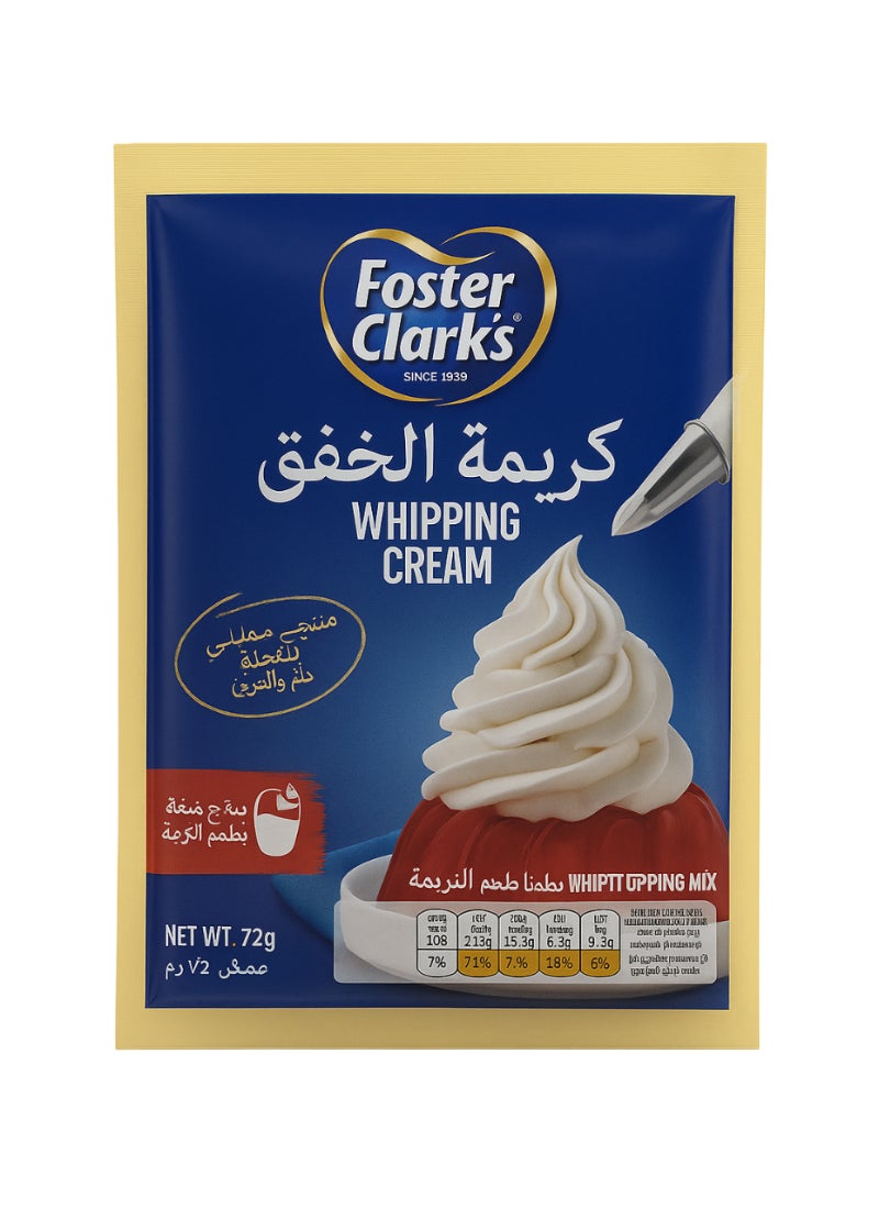 Foster Clark'S Whipped Topping Mix Vanilla 72grams